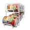 Sorbus 18" White Canned Beverage Dispenser Rack
